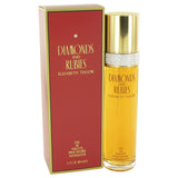 DIAMONDS & RUBIES 3.40 oz Eau De Toilette Spray For Women by Elizabeth Taylor