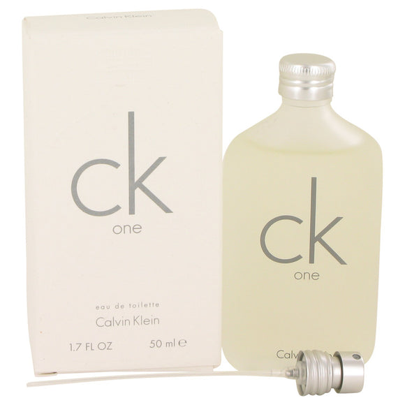 CK ONE 1.70 oz Eau De Toilette Pour / Spray (Unisex) For Men by Calvin Klein