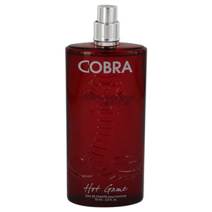 Cobra Hot Game Eau De Toilette Spray (Tester) For Men by Jeanne Arthes