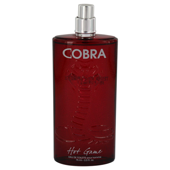 Cobra Hot Game Eau De Toilette Spray (Tester) For Men by Jeanne Arthes