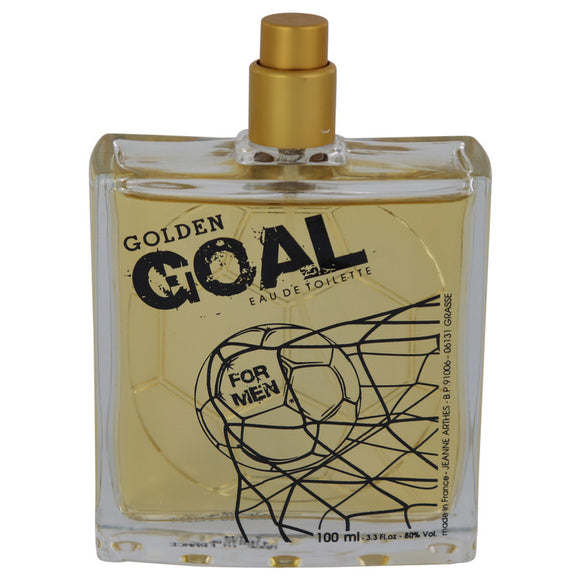 Golden Goal Gold Eau De Toilette Spray (Tester) For Men by Jeanne Arthes