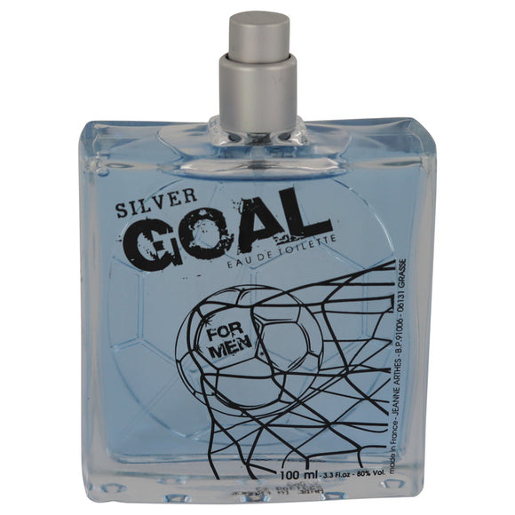 Golden Goal Silver Eau De Toilette Spray (Tester) For Men by Jeanne Arthes