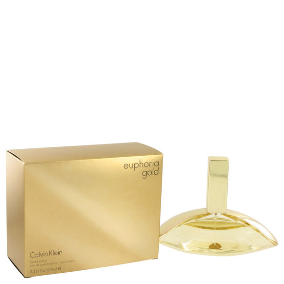 Euphoria Gold Eau De Parfum Spray (Limited Edition) For Women by Calvin Klein