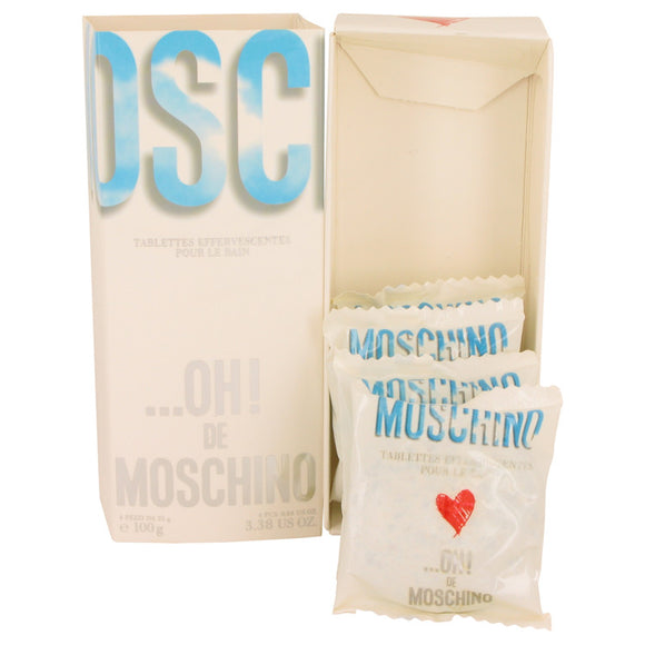 OH DE MOSCHINO Effervescentes Soap Tablets (boxes slightly damaged) For Women by Moschino