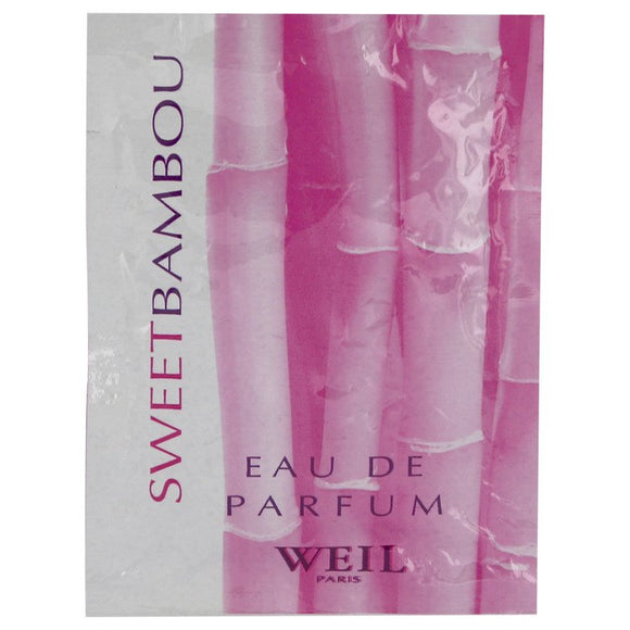 Sweet Bambou Perfumed Wipe Sample For Women by Weil