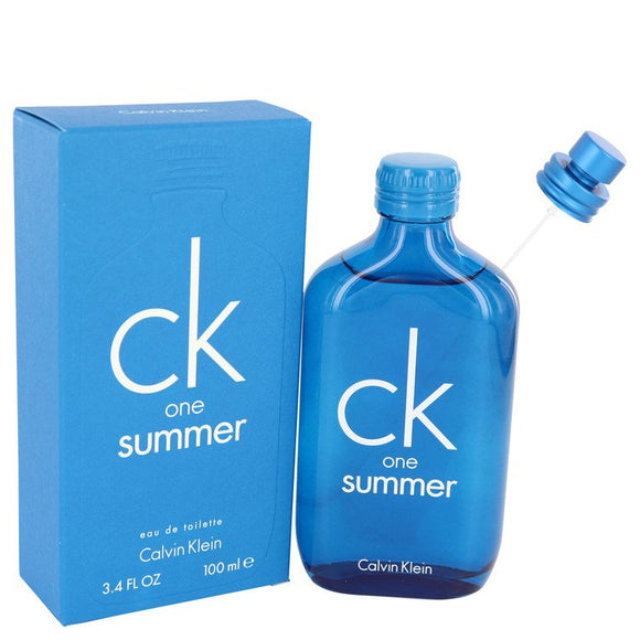 CK ONE Summer 3.40 oz Eau De Toilette Spray (2018 Unisex) For Men by Calvin Klein