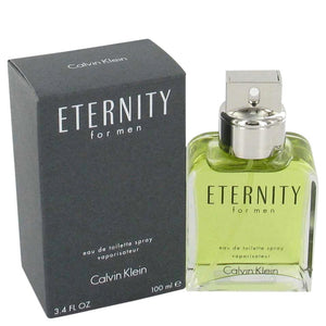 ETERNITY Gift Set  0.5 oz Eau De Toilette Spray + 1 oz After Shave Balm + 1 oz Hair and Body Wash + 0.85 oz Deodorant (Alcohol Free) + TOILETRY BAG For Men by Calvin Klein