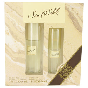 SAND & SABLE Gift Set  2 oz Cologne Spray + 1 oz Cologne Spray For Women by Coty