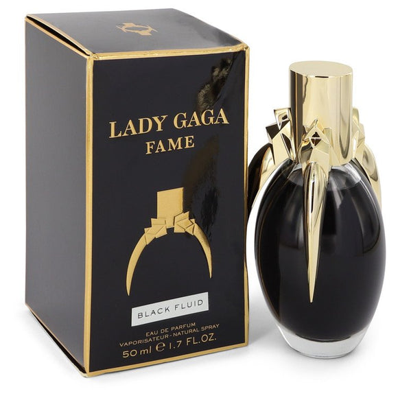 Lady Gaga Fame Black Fluid Eau De Parfum Spray (Slightly damaged) For Women by Lady Gaga