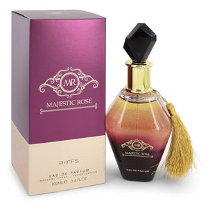 Majestic Rose Eau De Parfum Spray (Unisex) For Women by Riiffs