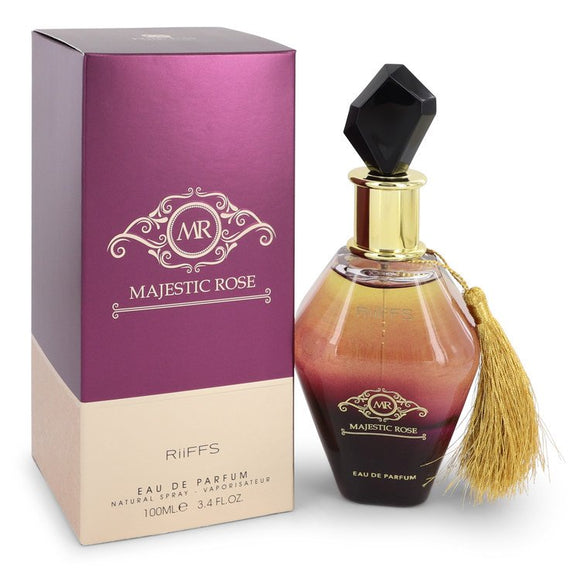 Majestic Rose Eau De Parfum Spray (Unisex) For Women by Riiffs