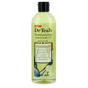 Dr Teal`s Moisturizing Bath & Body Oil Nourishing Coconut Oil with Essensial Oils, Jojoba Oil, Sweet Almond Oil and Cocoa Butter For Women by Dr Teal`s