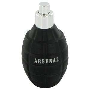 Arsenal Black Eau De Parfum Spray (Tester) For Men by Gilles Cantuel