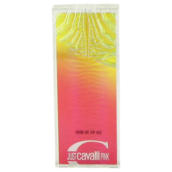 Just Cavalli Pink Eau De Toilette Spray (Tester) For Women by Roberto Cavalli