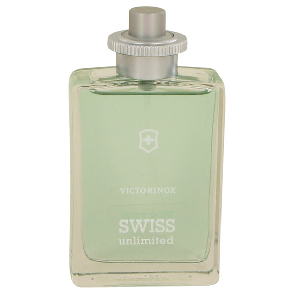 Swiss Unlimited Eau De Toilette Spray (Tester) For Men by Victorinox