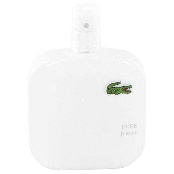 Lacoste Eau De Lacoste L.12.12 Blanc Eau De Toilette Spray (Tester) For Men by Lacoste