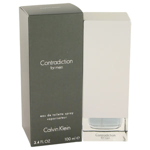 CONTRADICTION 3.40 oz Eau De Toilette Spray For Men by Calvin Klein