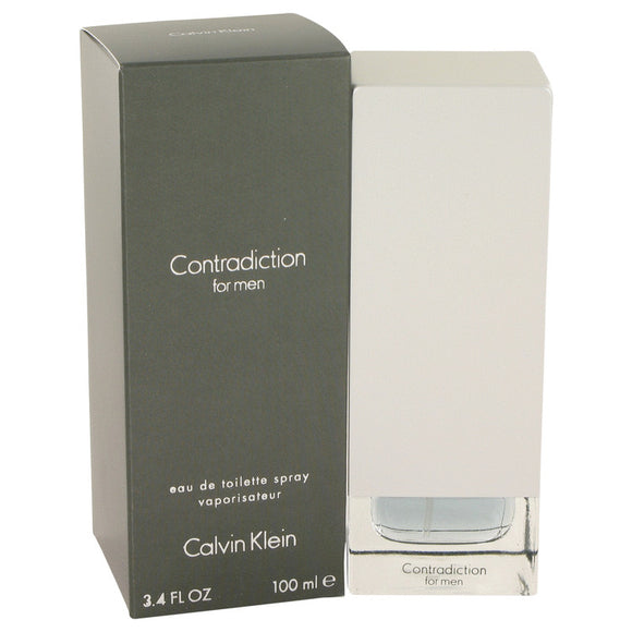 CONTRADICTION 3.40 oz Eau De Toilette Spray For Men by Calvin Klein