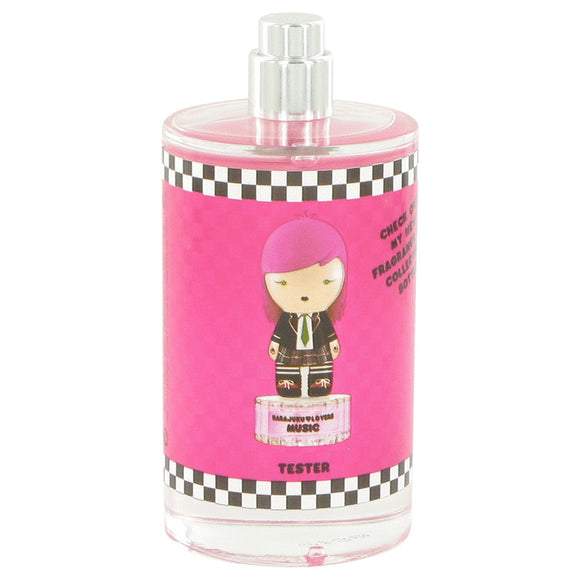 Harajuku Lovers Wicked Style Music Eau De Toilette Spray (Tester) For Women by Gwen Stefani