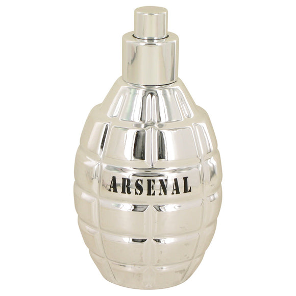 Arsenal Platinum Eau De Parfum Spray (Tester) For Men by Arsenal