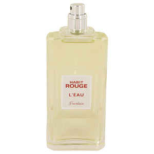 Habit Rouge L`eau Eau De Toilette Spray (Tester) For Men by Guerlain