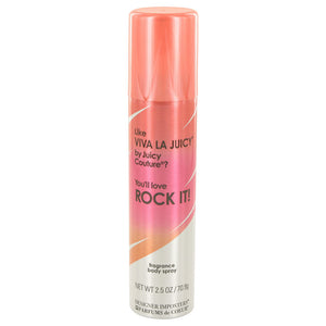 Designer Imposters Rock It! 2.50 oz Body Spray For Women by Parfums De Coeur