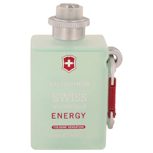 Swiss Unlimited Energy Cologne Spray (Tester) For Men by Victorinox