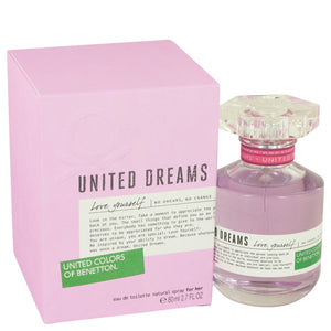 United Dreams Love Yourself Eau De Toilette Spray For Women by Benetton