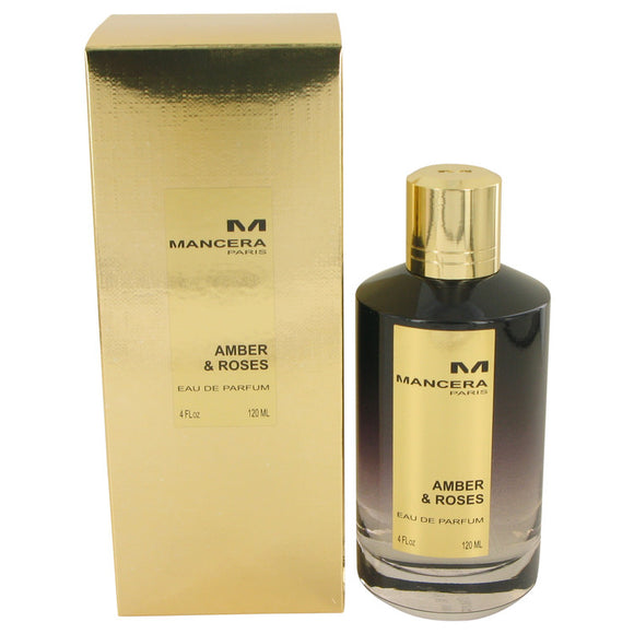 Mancera Amber & Roses Eau De Parfum Spray (Unisex) For Women by Mancera