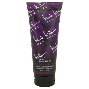 Nicole Miller Plum Berry Hand & Body Cream For Women by Nicole Miller