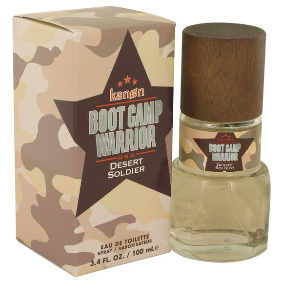 Kanon Boot Camp Warrior Desert Soldier Eau De Toilette Spray For Men by Kanon