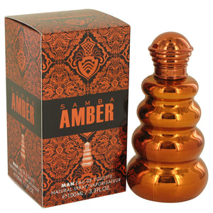 Samba Amber Eau De Toilette Spray For Men by Perfumers Workshop