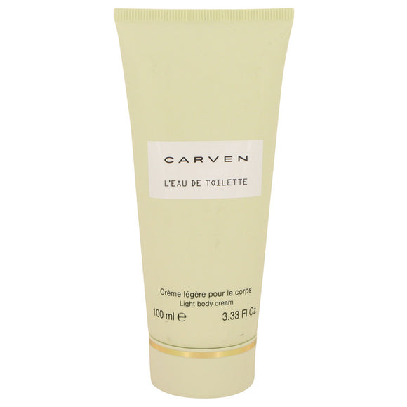 Carven L`eau De Toilette 3.30 oz Body Cream For Women by Carven